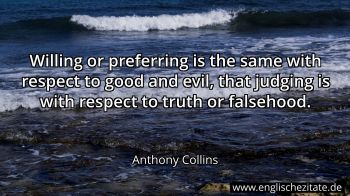 Englisches Zitat von Anthony Collins als Bild