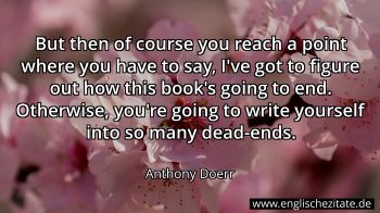 Englisches Zitat von Anthony Doerr als Bild