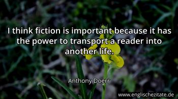 Englisches Zitat von Anthony Doerr als Bild