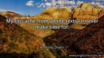 Englisches Zitat von Anthony Doerr als Bild