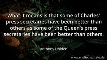 Englisches Zitat von Anthony Holden als Bild