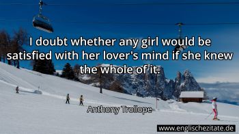 Englisches Zitat von Anthony Trollope als Bild