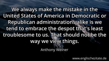 Englisches Zitat von Anthony Weiner als Bild