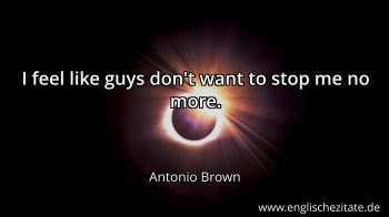 Englisches Zitat von Antonio Brown als Bild
