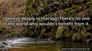 Englisches Zitat von Antony Sher als Bild