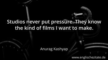 Englisches Zitat von Anurag Kashyap als Bild