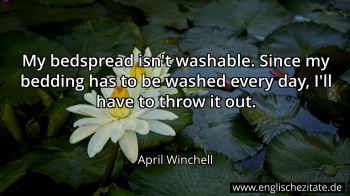 Englisches Zitat von April Winchell als Bild