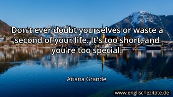 Englisches Zitat von Ariana Grande als Bild