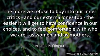 Englisches Zitat von Arianna Huffington als Bild