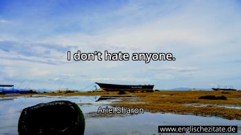 Englisches Zitat von Ariel Sharon als Bild