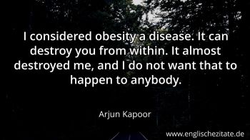 Englisches Zitat von Arjun Kapoor als Bild