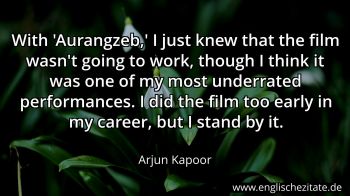 Englisches Zitat von Arjun Kapoor als Bild