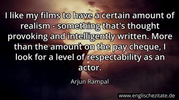 Englisches Zitat von Arjun Rampal als Bild