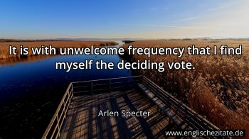 Englisches Zitat von Arlen Specter als Bild