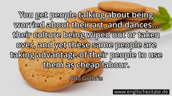 Englisches Zitat von Arlo Guthrie als Bild