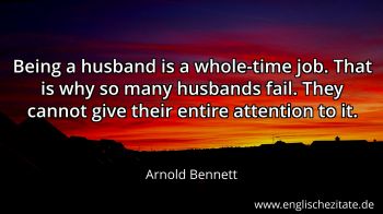 Englisches Zitat von Arnold Bennett als Bild