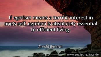 Englisches Zitat von Arnold Bennett als Bild