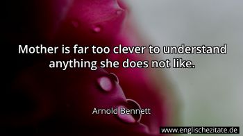 Englisches Zitat von Arnold Bennett als Bild