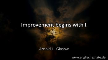 Englisches Zitat von Arnold H. Glasow als Bild