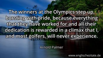 Englisches Zitat von Arnold Palmer als Bild