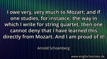 Englisches Zitat von Arnold Schoenberg als Bild