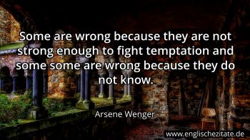 Englisches Zitat von Arsene Wenger als Bild