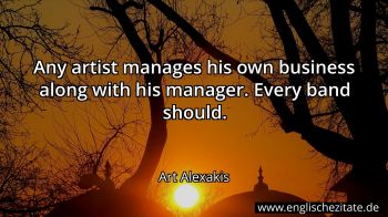 Englisches Zitat von Art Alexakis als Bild