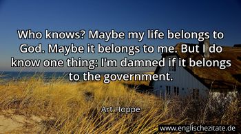 Englisches Zitat von Art Hoppe als Bild