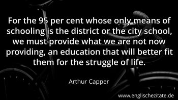 Englisches Zitat von Arthur Capper als Bild
