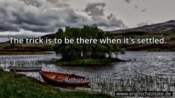 Englisches Zitat von Arthur Goldberg als Bild