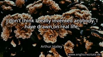 Englisches Zitat von Arthur Hailey als Bild