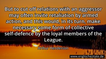 Englisches Zitat von Arthur Henderson als Bild