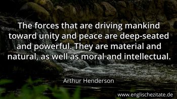 Englisches Zitat von Arthur Henderson als Bild