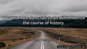 Englisches Zitat von Arthur Henderson als Bild