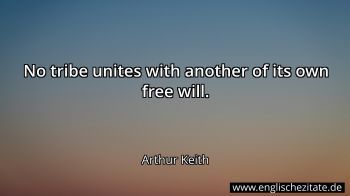 Englisches Zitat von Arthur Keith als Bild