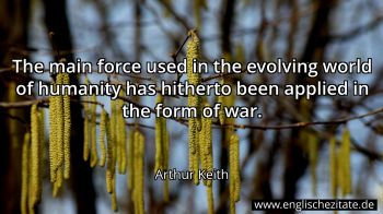 Englisches Zitat von Arthur Keith als Bild