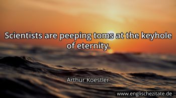 Englisches Zitat von Arthur Koestler als Bild