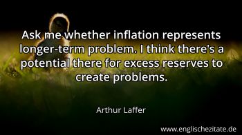 Englisches Zitat von Arthur Laffer als Bild
