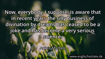 Englisches Zitat von Arthur Machen als Bild