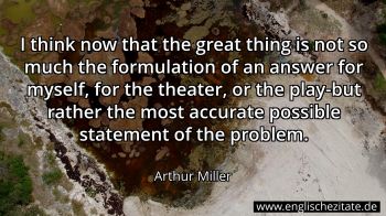 Englisches Zitat von Arthur Miller als Bild