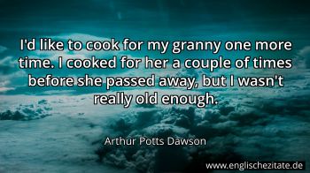 Englisches Zitat von Arthur Potts Dawson als Bild