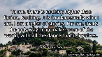 Englisches Zitat von Arundhati Roy als Bild
