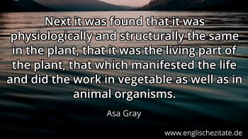 Englisches Zitat von Asa Gray als Bild
