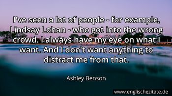 Englisches Zitat von Ashley Benson als Bild