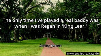 Englisches Zitat von Ashley Jensen als Bild