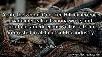 Englisches Zitat von Ashley Rickards als Bild