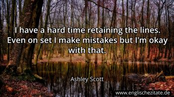 Englisches Zitat von Ashley Scott als Bild