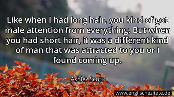 Englisches Zitat von Ashley Scott als Bild