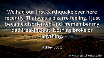 Englisches Zitat von Ashley Scott als Bild