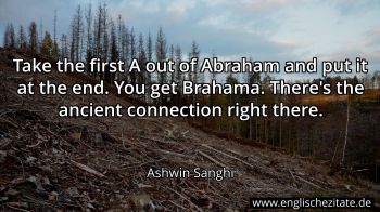 Englisches Zitat von Ashwin Sanghi als Bild